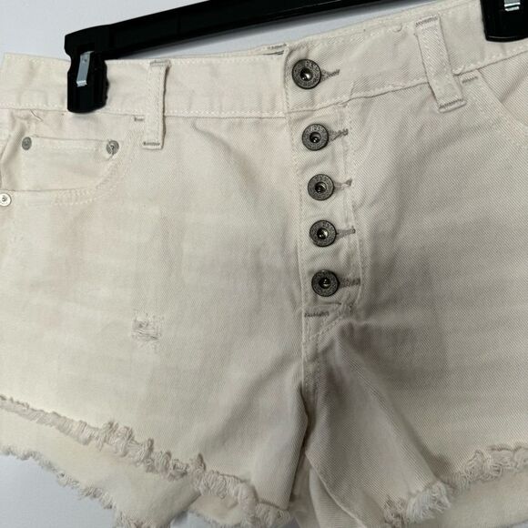 Free People ivory shorts size 28 - Picture 6 of 6